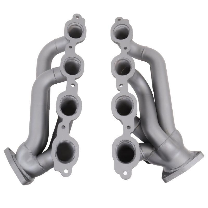 BBK 14-18 GM Truck 5.3/6.2 1 3/4in Shorty Tuned Length Headers - Titanium Ceramic BBK Headers & Manifolds AXOPROS