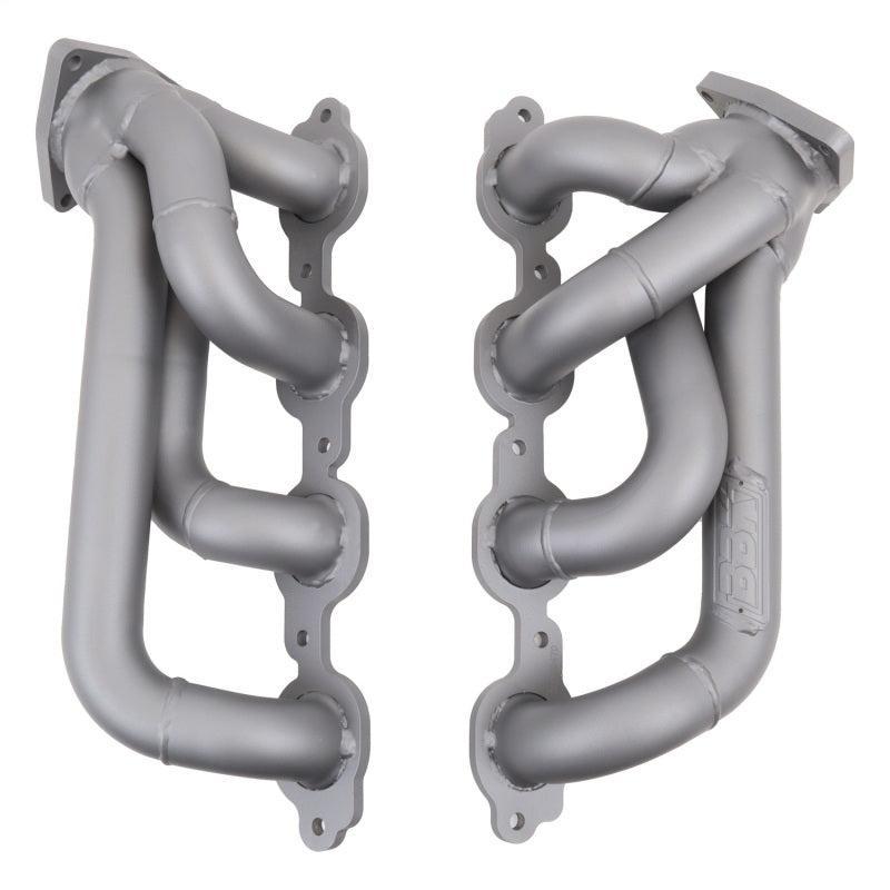 BBK 14-18 GM Truck 5.3/6.2 1 3/4in Shorty Tuned Length Headers - Titanium Ceramic BBK Headers & Manifolds AXOPROS