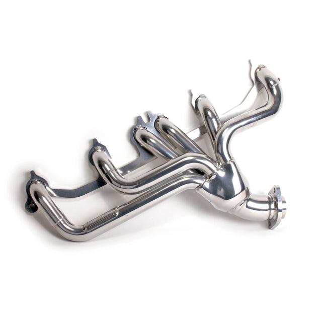 BBK 1991-1999 JEEP 4.0L 1-1/2 SHORTY HEADER - (CERAMIC) BBK Performance Parts Exhaust Header  AXOPROS