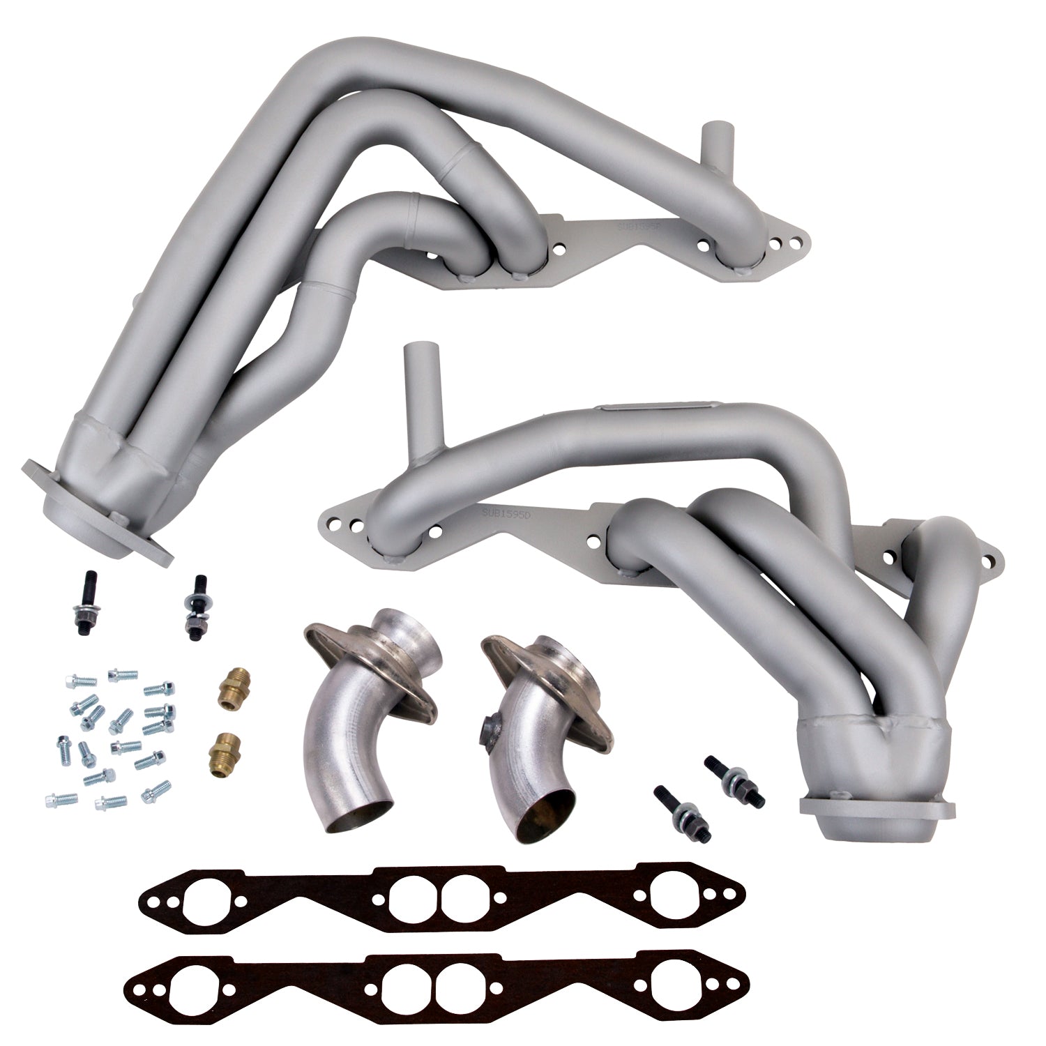 BBK 1993-1996 CHEVY IMPALA SS 1-5/8 SHORTY HEADERS (CHROME) BBK Performance Parts Exhaust Header  AXOPROS