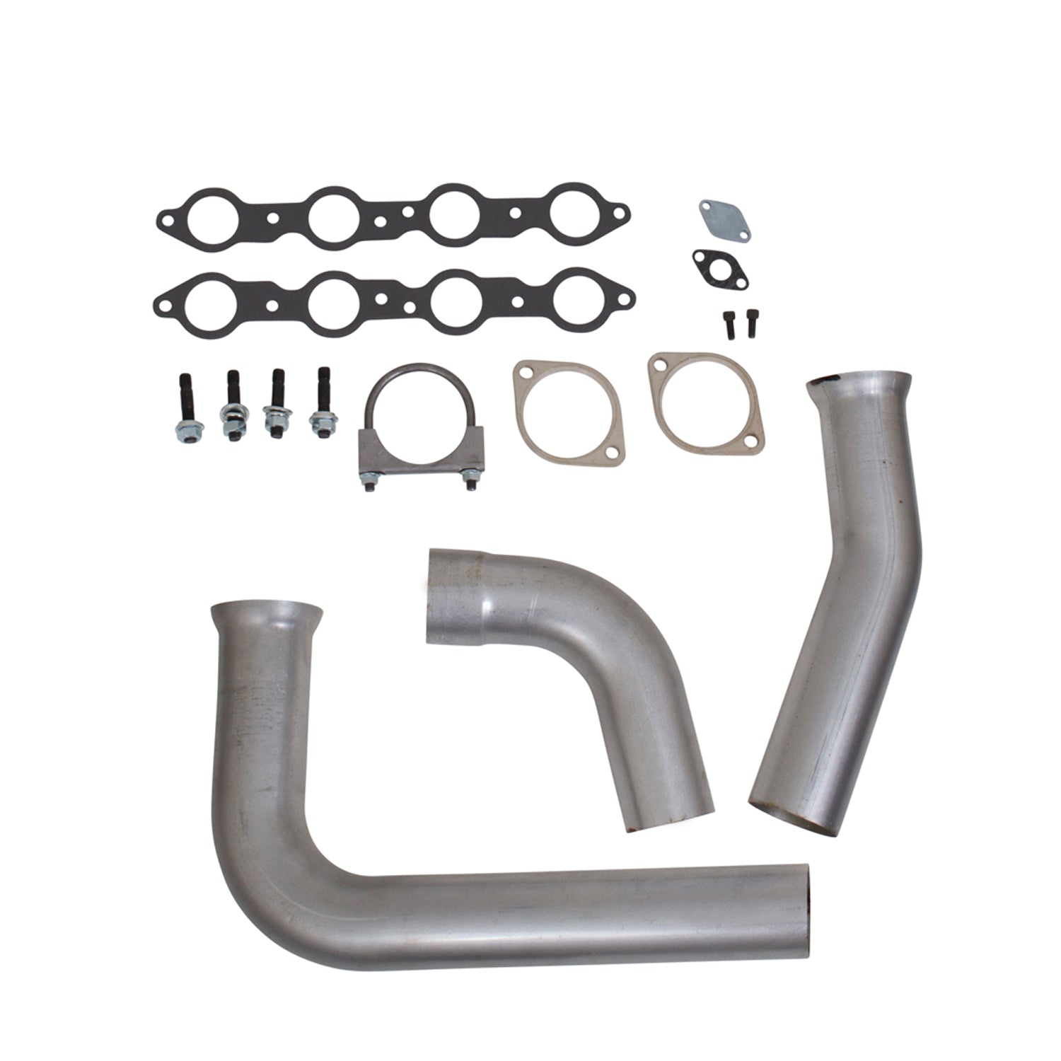 BBK 1999-2002 GM FULL SIZE TRUCK LONG TUBE EXHAUST HEADERS & Y PIPE (CHROME) BBK Performance Parts Exhaust Header  AXOPROS