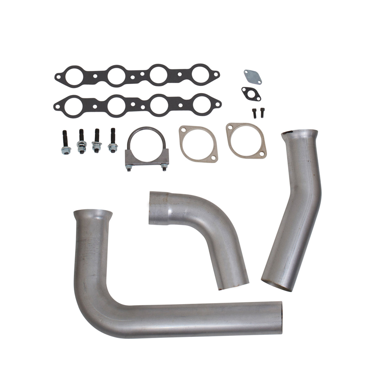 BBK 1999-2002 GM FULL SIZE TRUCK LONG TUBE EXHAUST HEADERS & Y PIPE (CHROME) BBK Performance Parts Exhaust Header  AXOPROS