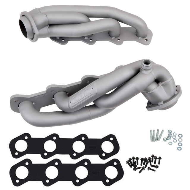 BBK 1999-2003 FORD F150  1997-2002 FORD EXP 5.4L 1-5/8 SHORTY HEADERS (CHROME) BBK Performance Parts Exhaust Header  AXOPROS