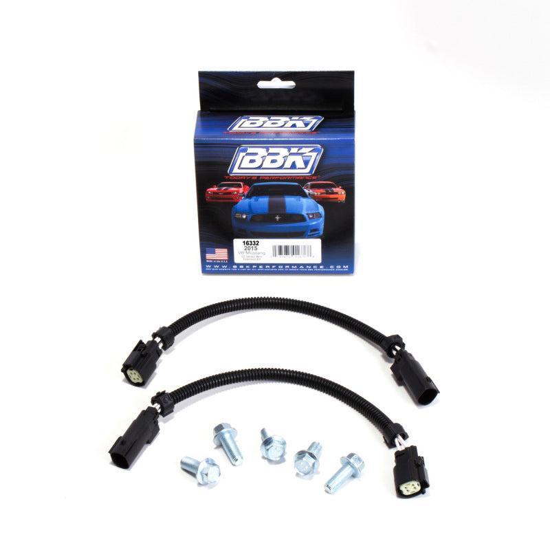 BBK 2015 Mustang GT V6 6-Pin Front O2 Sensor Wire Harness Extensions 12 (pair) And Bolt Kit BBK Gauge Components  AXOPROS