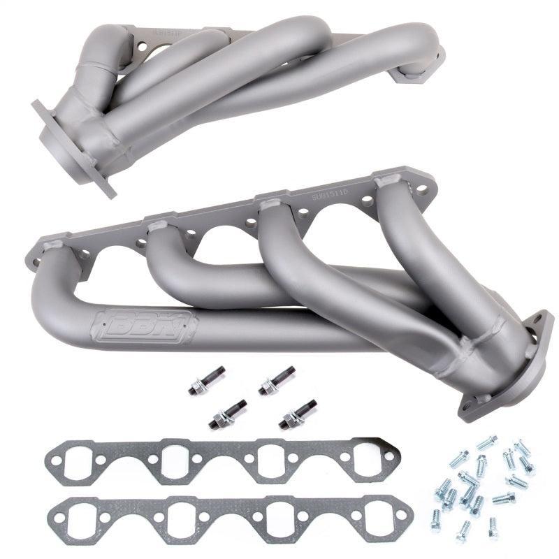 BBK 79-93 Mustang 351 Swap Shorty Unequal Length Exhaust Headers - 1-5/8 Titanium Ceramic BBK Headers & Manifolds AXOPROS