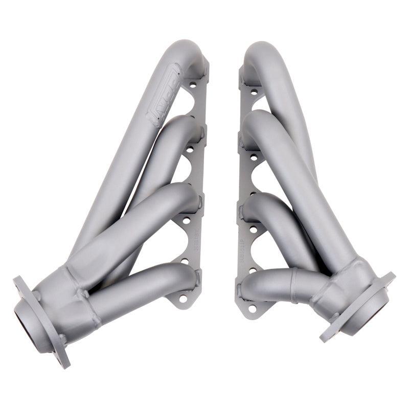 BBK 79-93 Mustang 351 Swap Shorty Unequal Length Exhaust Headers - 1-5/8 Titanium Ceramic BBK Headers & Manifolds AXOPROS