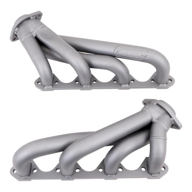 BBK 79-93 Mustang 351 Swap Shorty Unequal Length Exhaust Headers - 1-5/8 Titanium Ceramic BBK Headers & Manifolds AXOPROS