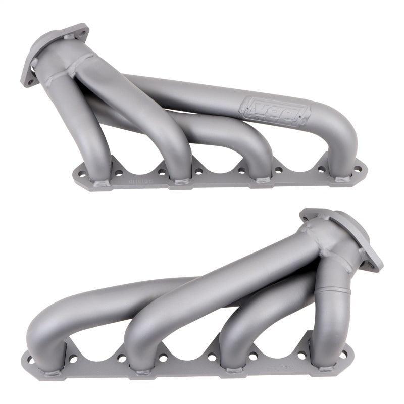 BBK 79-93 Mustang 351 Swap Shorty Unequal Length Exhaust Headers - 1-5/8 Titanium Ceramic BBK Headers & Manifolds AXOPROS