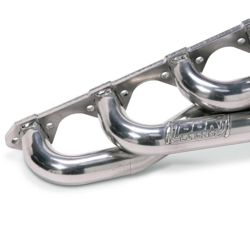 BBK 79-93 Mustang 5.0 Shorty Unequal Length Exhaust Headers - 1-5/8 Silver Ceramic BBK Headers & Manifolds AXOPROS