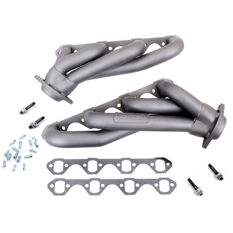 BBK 79-93 Mustang 5.0 Shorty Unequal Length Exhaust Headers - 1-5/8 Titanium Ceramic BBK Headers & Manifolds AXOPROS
