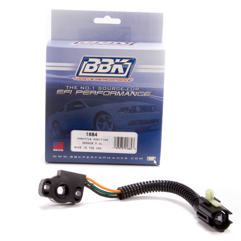 BBK 86-93 Mustang 5.0 Throttle Position Sensor TPS For Throttle Body BBK Gauge Components AXOPROS