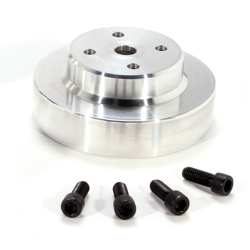 BBK 86-93 Mustang 5.0 Underdrive Pulley Kit - Lightweight CNC Billet Aluminum (3pc) BBK Pulleys - Crank, Underdrive AXOPROS