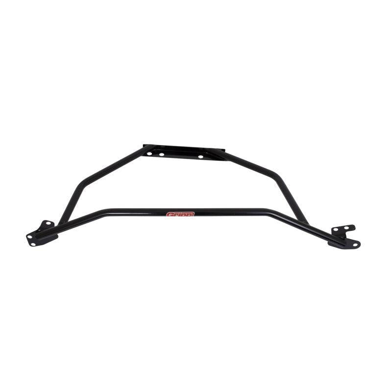 BBK 94-04 Mustang V6 GT Tubular Strut Tower Brace - Black Powdercoat Finish BBK Strut Bars  AXOPROS