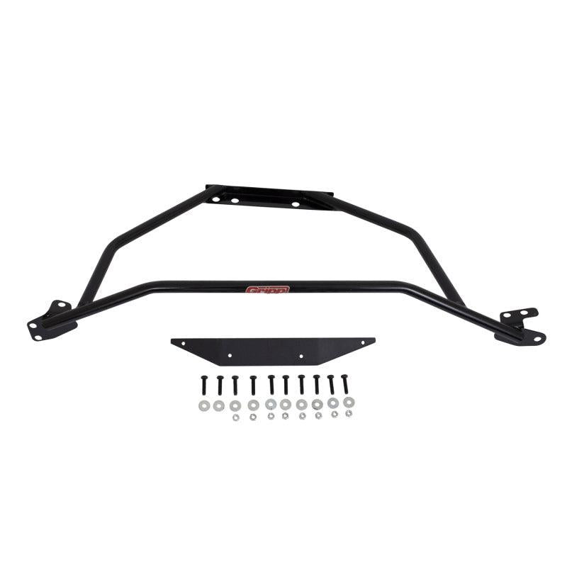 BBK 94-04 Mustang V6 GT Tubular Strut Tower Brace - Black Powdercoat Finish BBK Strut Bars  AXOPROS