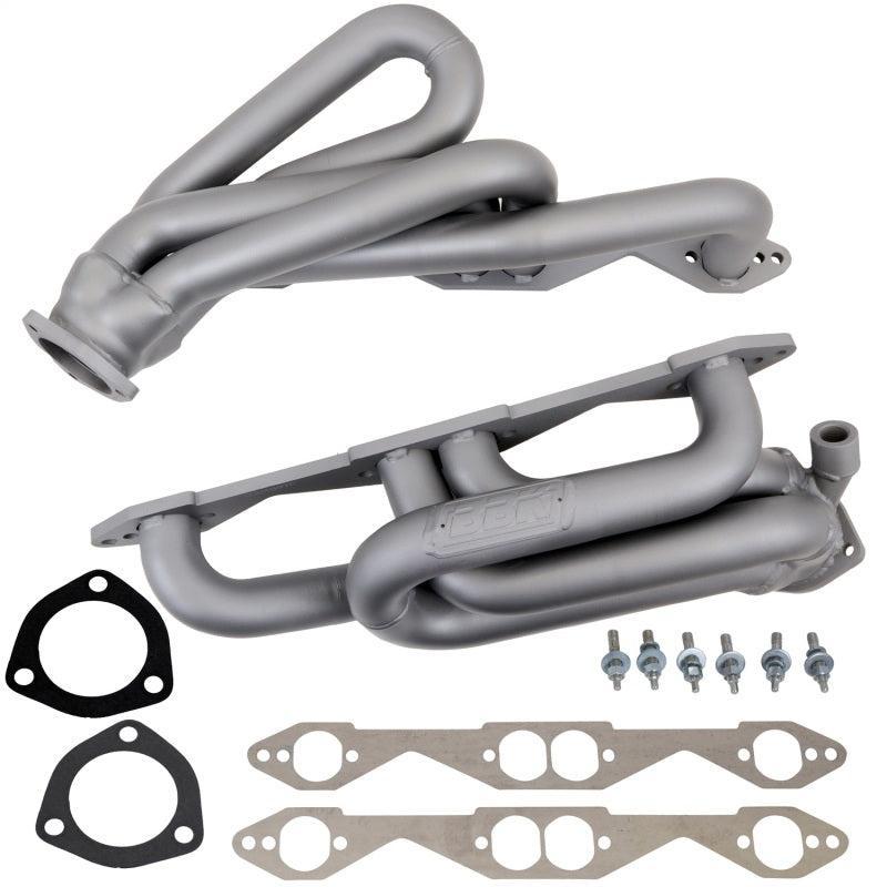 BBK 96-98 GM Truck SUV 5.0 5.7 Shorty Tuned Length Exhaust Headers - 1-5/8 Titanium Ceramic BBK Headers & Manifolds AXOPROS