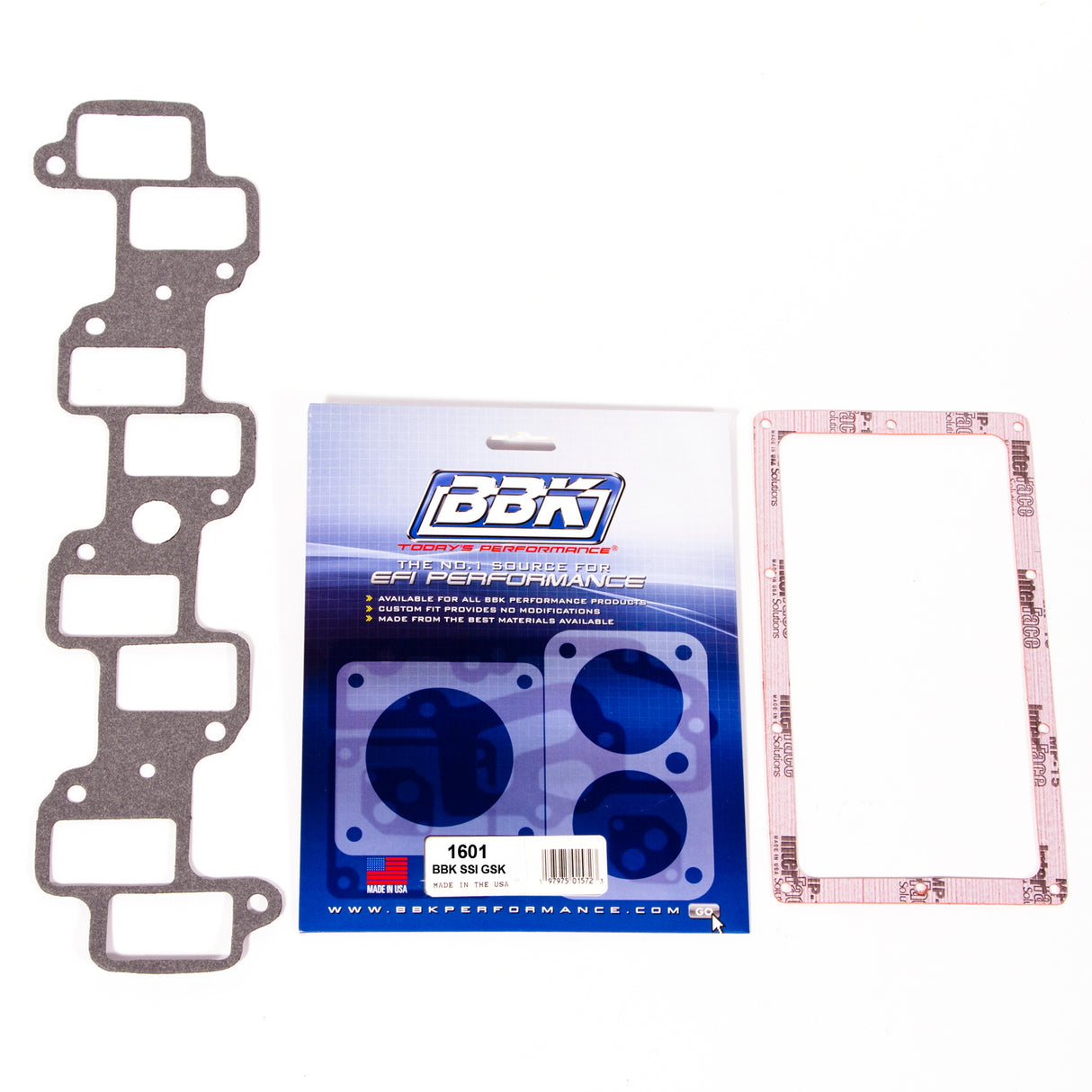 BBK BBK SSI UPPER/LOWER INTAKE MANIFOLD GASKET KIT BBK Performance Parts Fuel Injection Plenum Gasket  AXOPROS