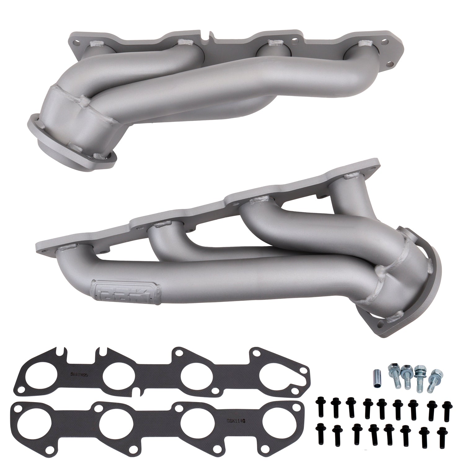 BBK DODGE 5.7L CHALLENGER CHARGER HEMI CARS 1-3/4 SHORTY HEADERS (CHROME) BBK Performance Parts Exhaust Header  AXOPROS