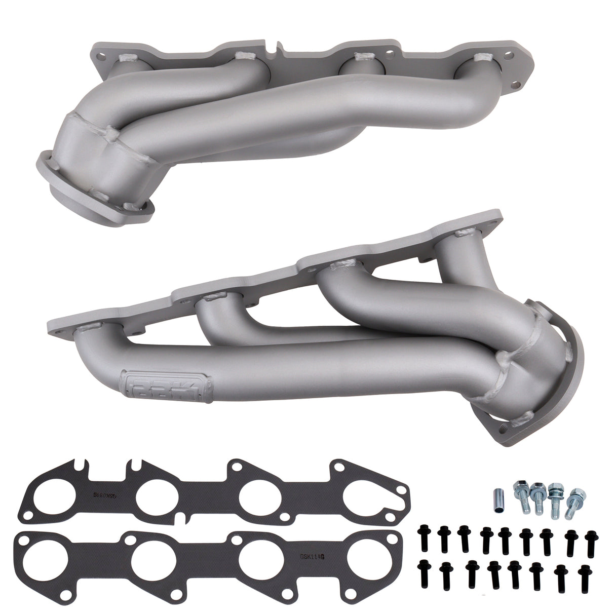 BBK DODGE 5.7L CHALLENGER CHARGER HEMI CARS 1-3/4 SHORTY HEADERS (CHROME) BBK Performance Parts Exhaust Header  AXOPROS