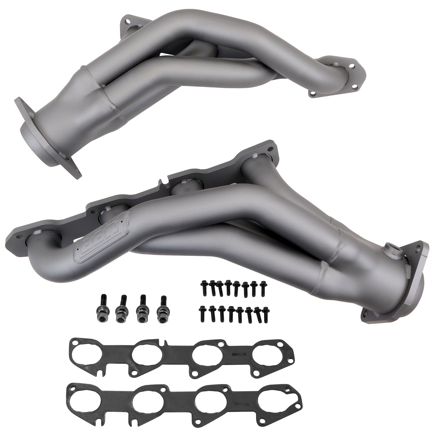 BBK DODGE 6.4L CHALLENGER CHARGER HEMI CARS 1-7/8 SHORTY HEADERS (CHROME) BBK Performance Parts Exhaust Header  AXOPROS