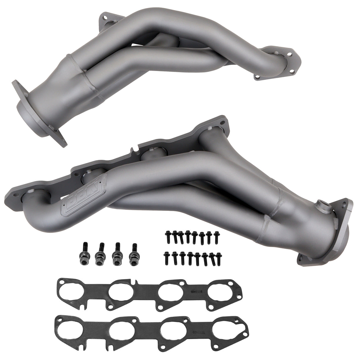 BBK DODGE 6.4L CHALLENGER CHARGER HEMI CARS 1-7/8 SHORTY HEADERS (CHROME) BBK Performance Parts Exhaust Header  AXOPROS