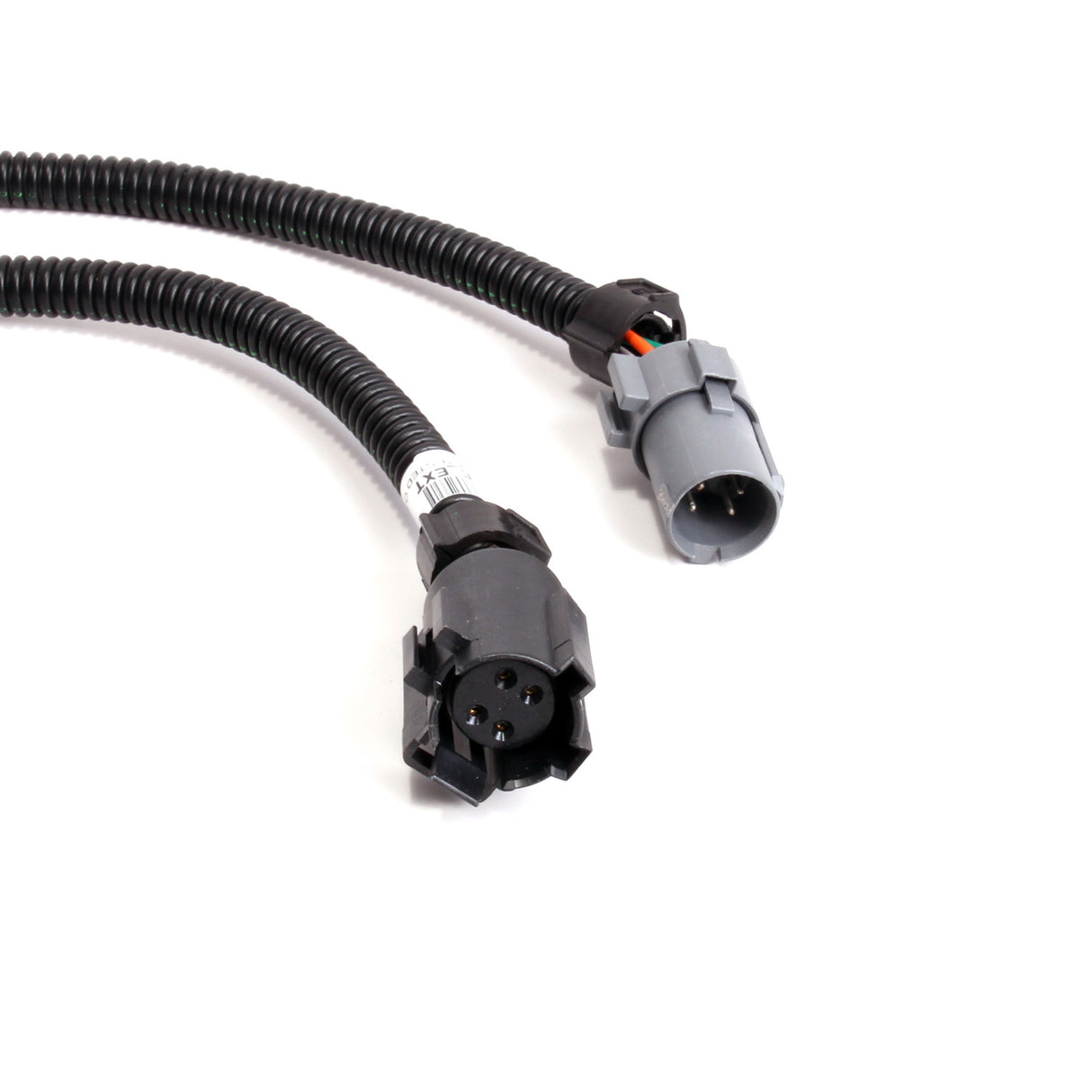 BBK DODGE O2 SENSOR EXTENSIONS 4 PIN ROUND STYLE - 12" (PAIR) BBK Performance Parts Oxygen Sensor Wiring Harness AXOPROS