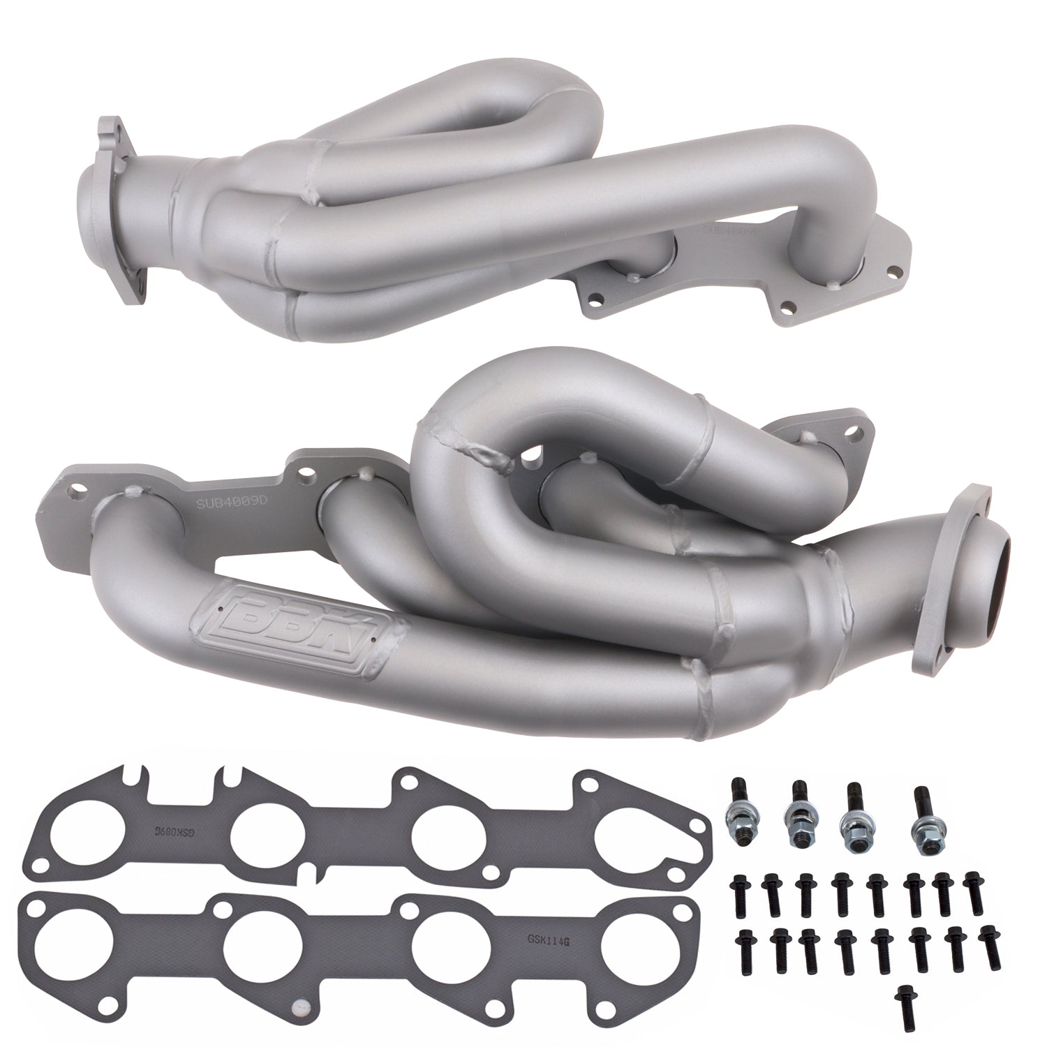 BBK DODGE RAM TRUCK 5.7L HEMI 1-3/4 SHORTY HEADERS (CHROME) BBK Performance Parts Exhaust Header  AXOPROS