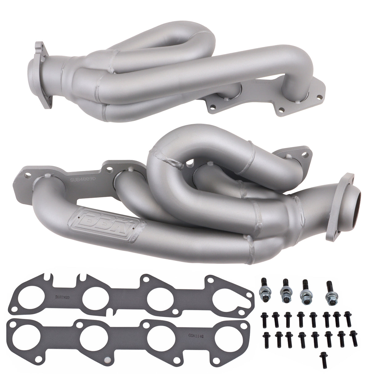 BBK DODGE RAM TRUCK 5.7L HEMI 1-3/4 SHORTY HEADERS (CHROME) BBK Performance Parts Exhaust Header  AXOPROS