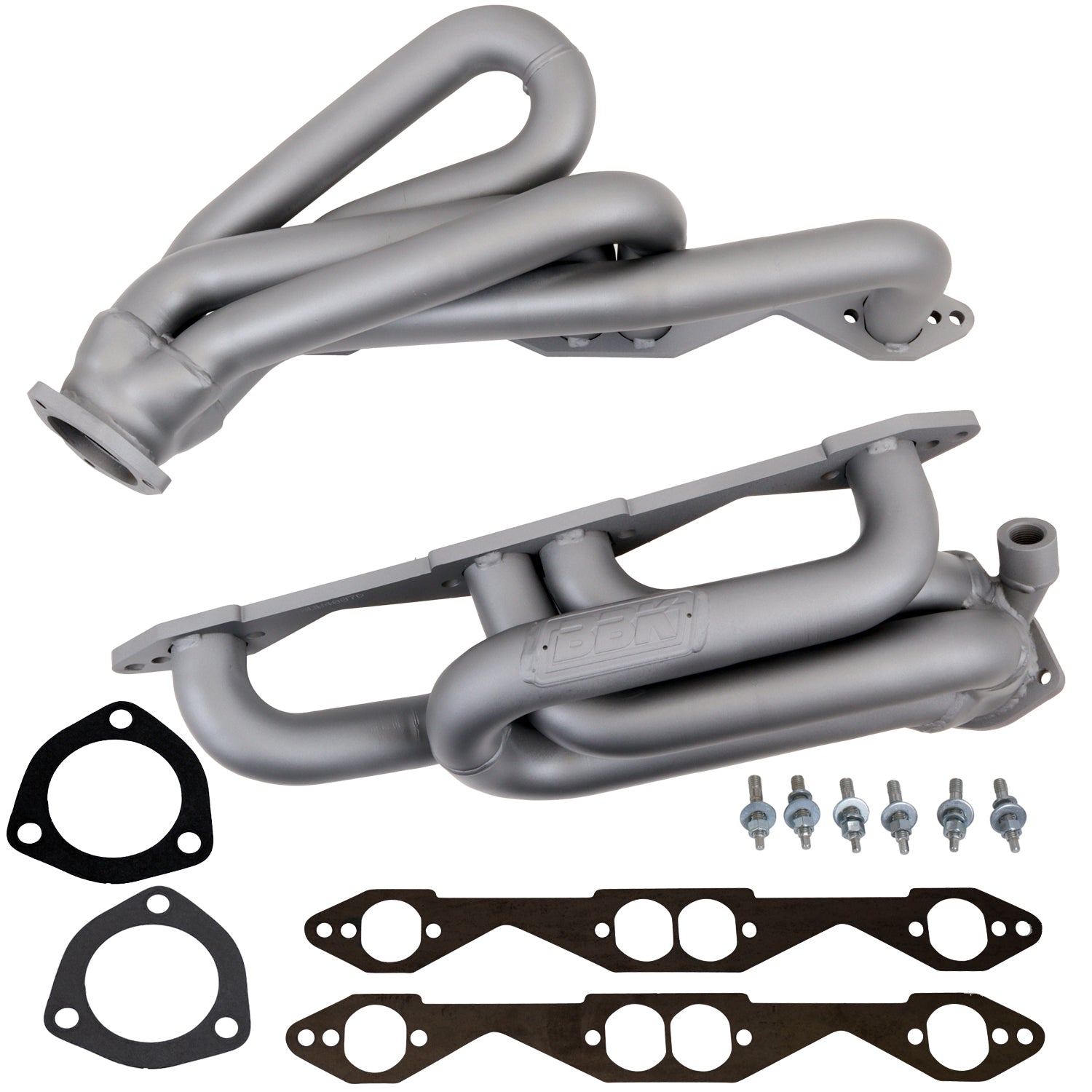 BBK GM TRUCK/SUV 5.0/5.7L 1-5/8 SHORTY HEADERS (CHROME) BBK Performance Parts Exhaust Header  AXOPROS