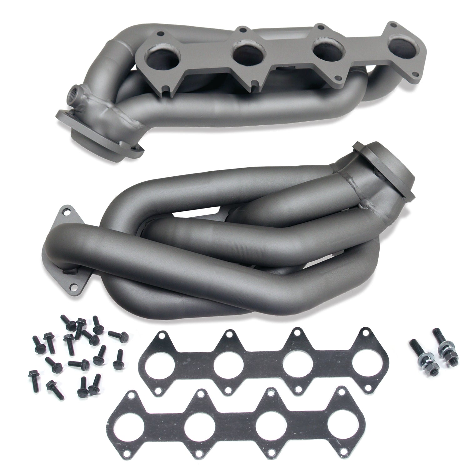 BBK MUSTANG GT 1-5/8 SHORTY TUNED LENGTH HEADERS (CHROME) BBK Performance Parts Exhaust Header  AXOPROS