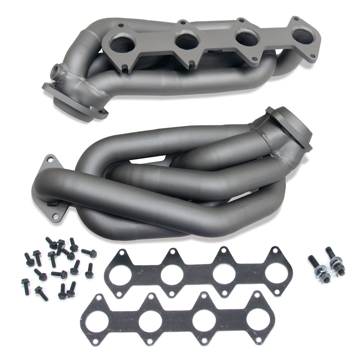 BBK MUSTANG GT 1-5/8 SHORTY TUNED LENGTH HEADERS (CHROME) BBK Performance Parts Exhaust Header  AXOPROS
