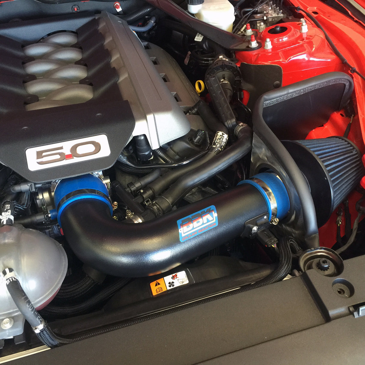 BBK MUSTANG GT 5.0 COLD AIR INDUCTION SYSTEM (BLACKOUT) BBK Performance Parts Engine Cold Air Intake  AXOPROS