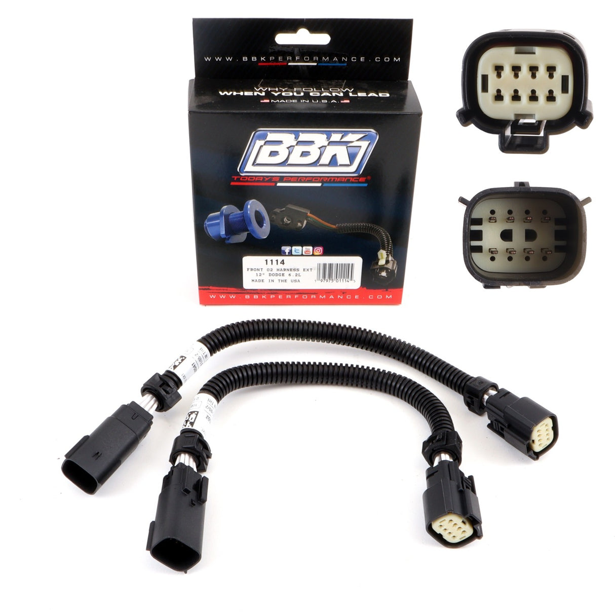 BBK O2 Harness Extension BBK Performance Parts Oxygen Sensor Wiring Harness AXOPROS