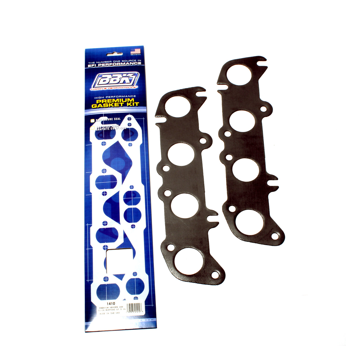 BBK PREMIUM HEADER GASKET SET- MUSTANG 5.0  (PAIR) BBK Performance Parts Exhaust Manifold Gasket Set  AXOPROS