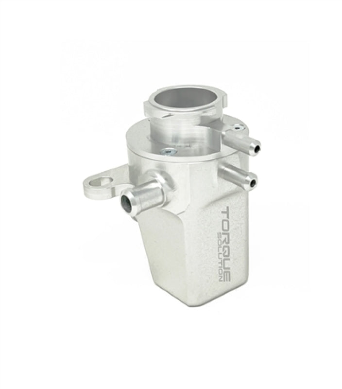 Torque Solution Coolant Expansion Tank: Subaru WRX 02-07 / STI 04-22 / Forester XT 04-08 - Silver Torque Solution Coolant Reservoirs  AXOPROS