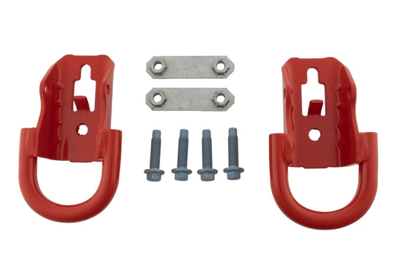 Ford Racing 15-22 F-150 Tow Hooks - Red (Pair) Ford Racing Tow Hooks AXOPROS