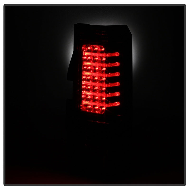 Xtune Hummer H3 06-09 ( Non H3T ) LED Tail Lights Smoke ALT-ON-HH306-LED-SM SPYDER Tail Lights  AXOPROS