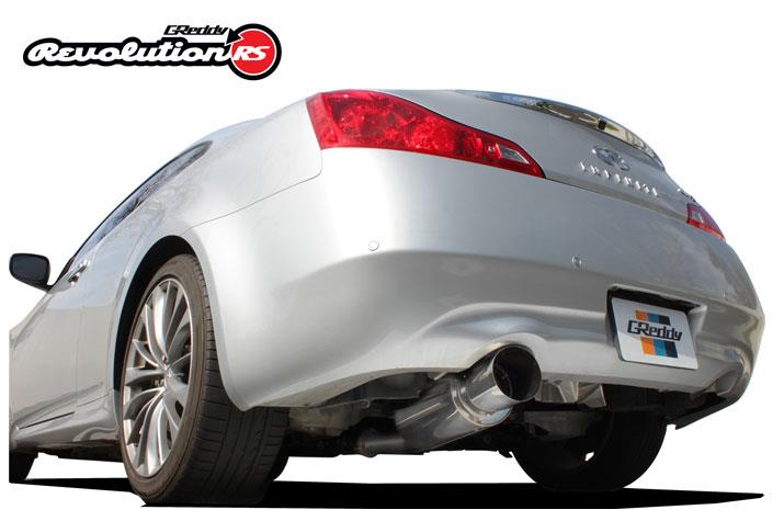 GReddy 07-14 Infiniti G37 Single Revolution RS Exhaust GReddy Catback AXOPROS