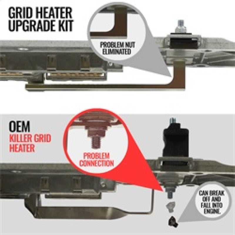 BD Diesel 11-24 Dodge (Ram) 2500/3500 6.7L Cummins Killer Grid Heater Upgrade Kit BD Diesel Fuel Heaters  AXOPROS