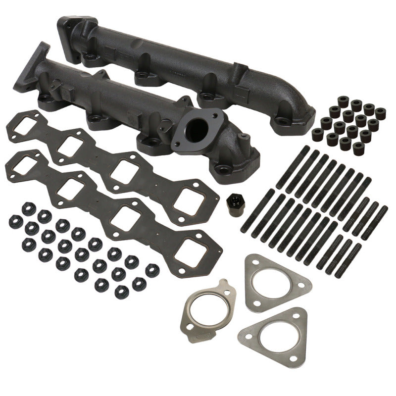 BD Diesel Exhaust Manifold Kit - Ford 2011-2014 F250/F350/F450/F550 6.7L PowerStroke BD Diesel Headers & Manifolds AXOPROS