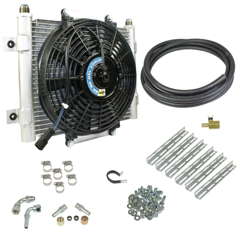 BD Diesel Xtruded Trans Oil Cooler - 1/2 inch Cooler Lines BD Diesel Transmission Coolers  AXOPROS