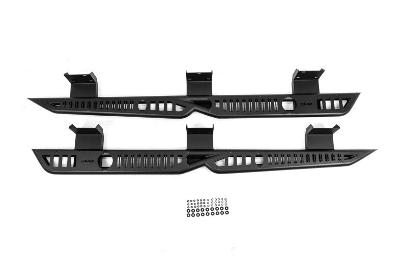 DV8 Offroad DV8 Offroad 19-25 RAM 1500 Crew Cab OE Plus Side Steps - Black Steel Side Steps aftermarket performance part