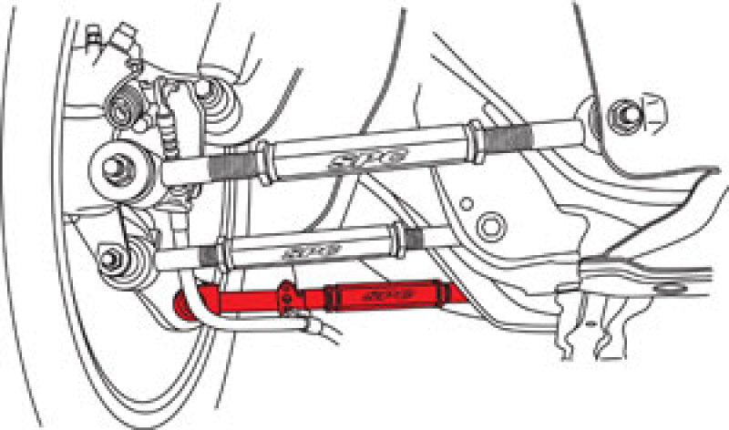 SPC Performance 04-08 Acura TL / TSX Lower Setback Control Arm SPC Performance Control Arms  AXOPROS