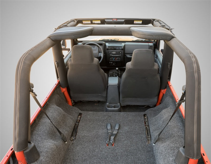 BedRug 03-06 Jeep LJ Unlimited Rear 4pc Cargo Kit (Incl Tailgate & Tub Liner) BedRug Bed Liners AXOPROS