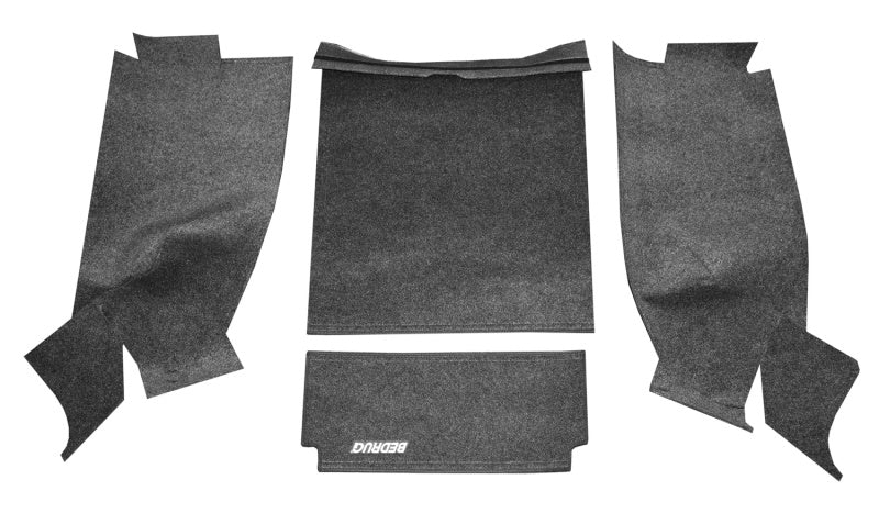 BedRug 87-95 Jeep YJ Rear Kit 4pc Cargo Kit (Incl Tailgate & Cargo Liner) BedRug Bed Liners AXOPROS