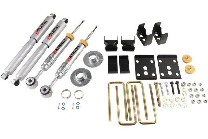 Belltech 09-13 Ford F150 Ext&Quad Cab Short Bed 2WD Lowering Kit w/ SP Shocks 5.5in R Drop Belltech Lowering Kits AXOPROS