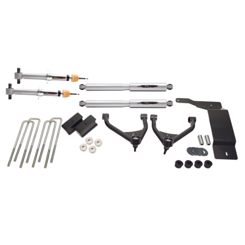 Belltech 16-18 Chevrolet Silverado / GMC Sierra 1500 4WD 4in Suspension Lift Kit w/ Shocks Belltech Lift Kits AXOPROS