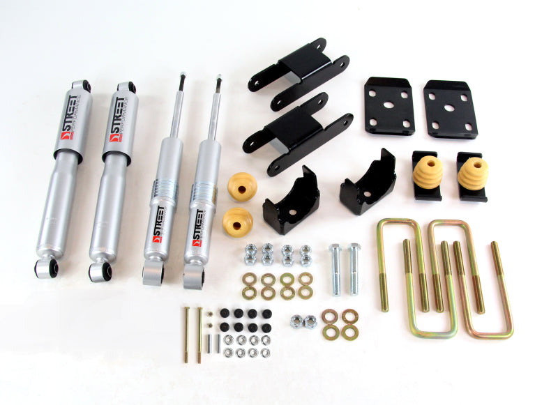 Belltech 2015 GM Colorado/Canyon Ext Cab Short Bed Lowering Kit w/ND II Shocks - 0-3in F/4in R Drop Belltech Lowering Kits AXOPROS