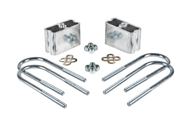 Belltech LOWERING BLOCK KIT 3inch WITH 2 DEGREE ANGLE Belltech Lowering Kits  AXOPROS