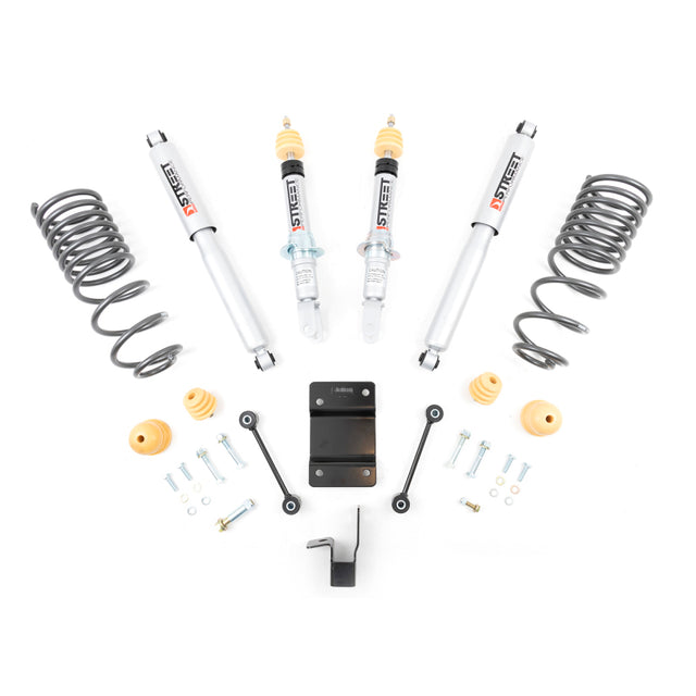 Belltech LOWERING KIT 09-18 Dodge Ram 4WD 1500 Quad/Crew Cabs 2inF / 4inR Belltech Lowering Kits  AXOPROS