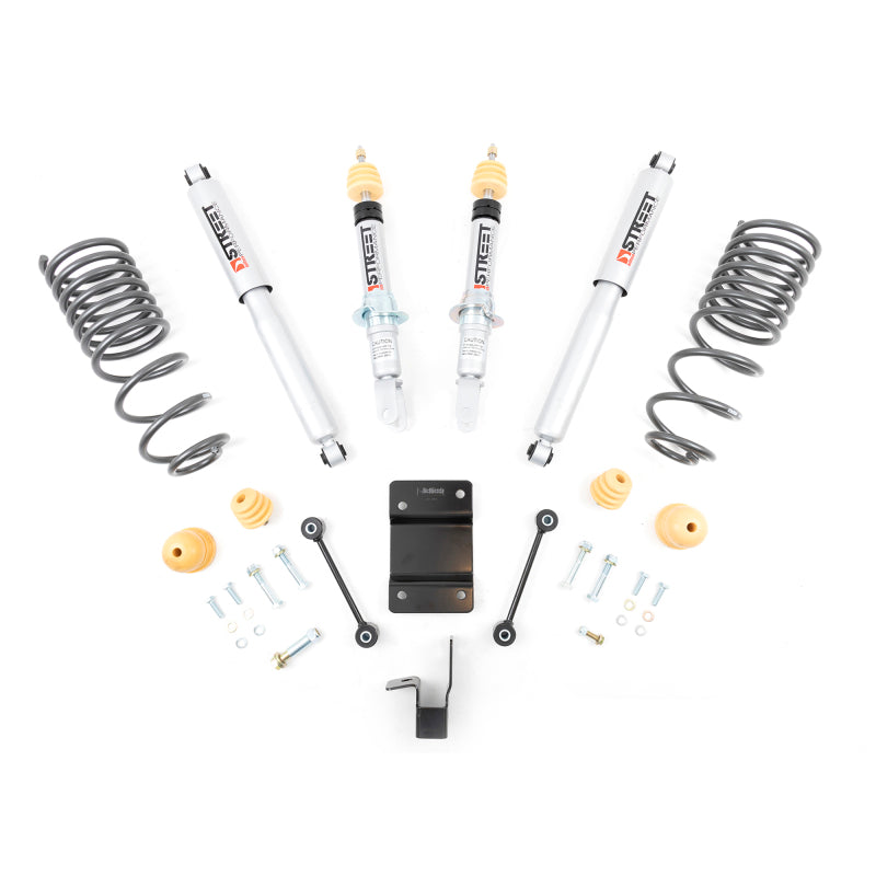 Belltech LOWERING KIT 09-18 Dodge Ram 4WD 1500 Quad/Crew Cabs 2inF / 4inR Belltech Lowering Kits AXOPROS